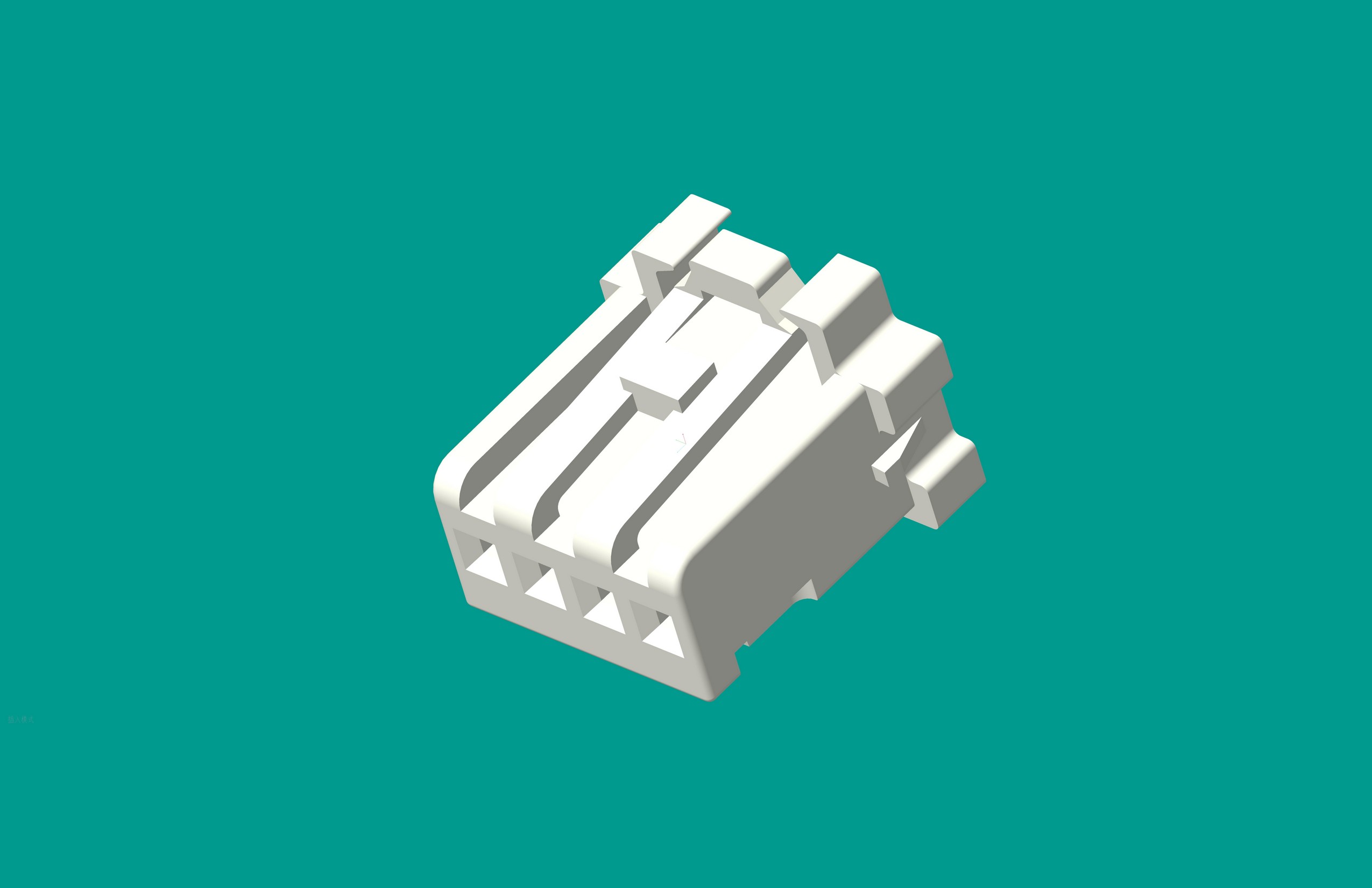 2.0間距，PNIRP-04V-S白色