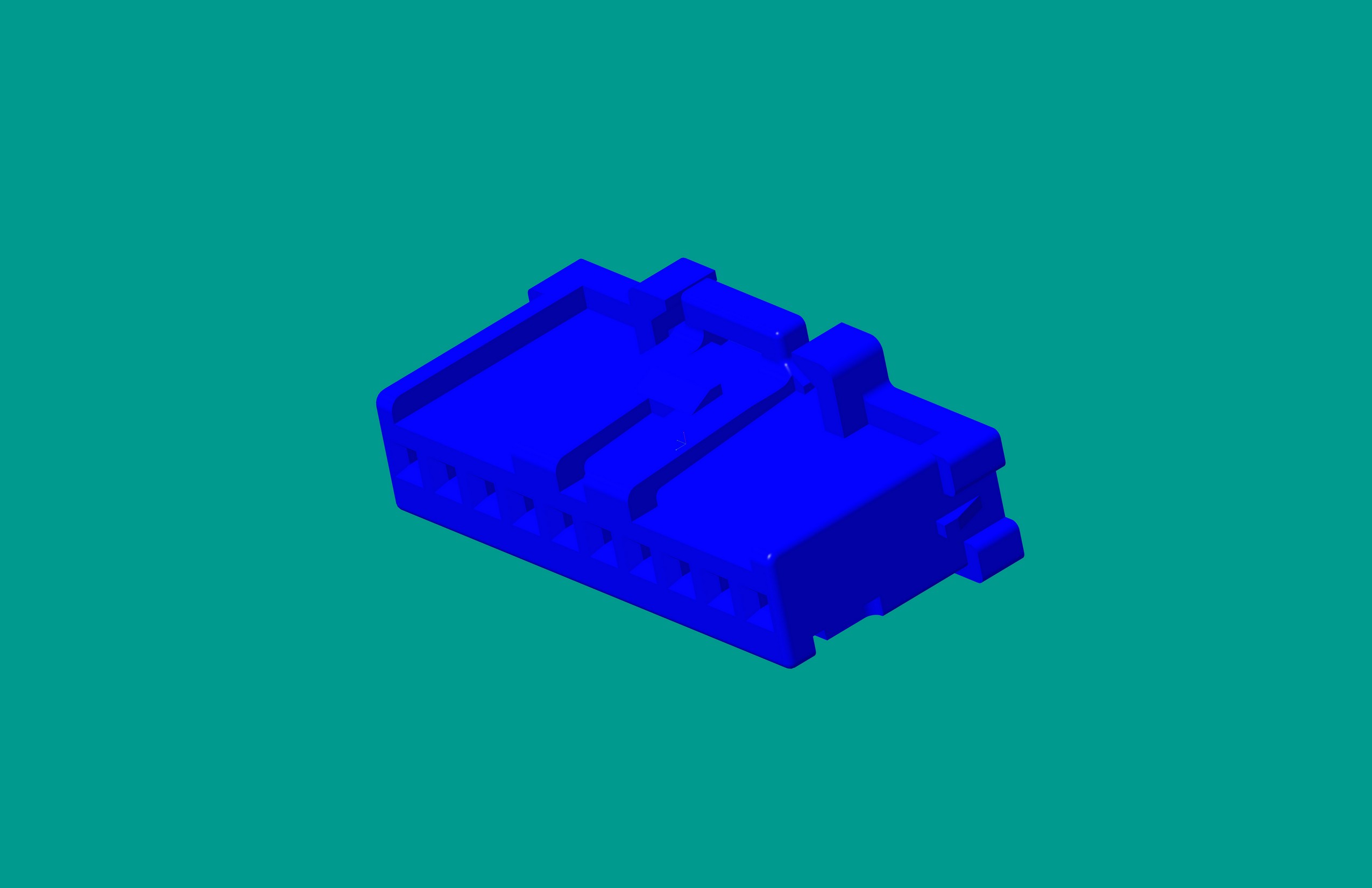 2.0間距，PNIRP-10V-S藍色