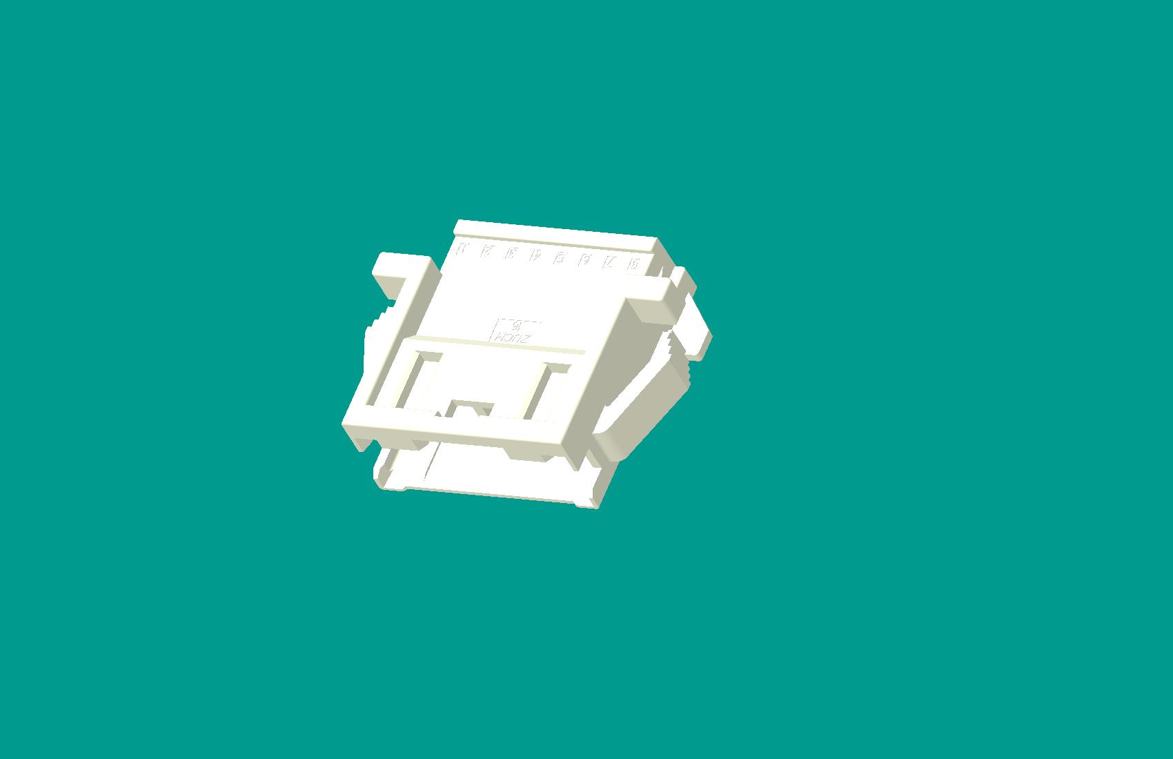 2.0間距，PNIRR-08V-S(帶鎖定面板)