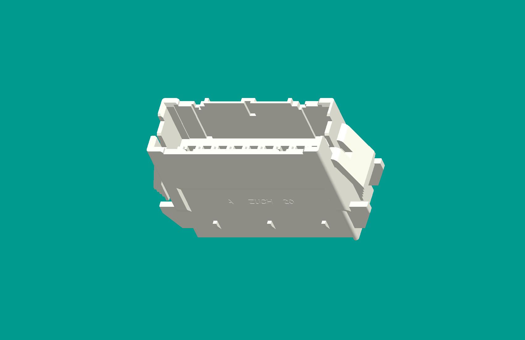 XAD-2×10RB PA66普通-白色-包裝