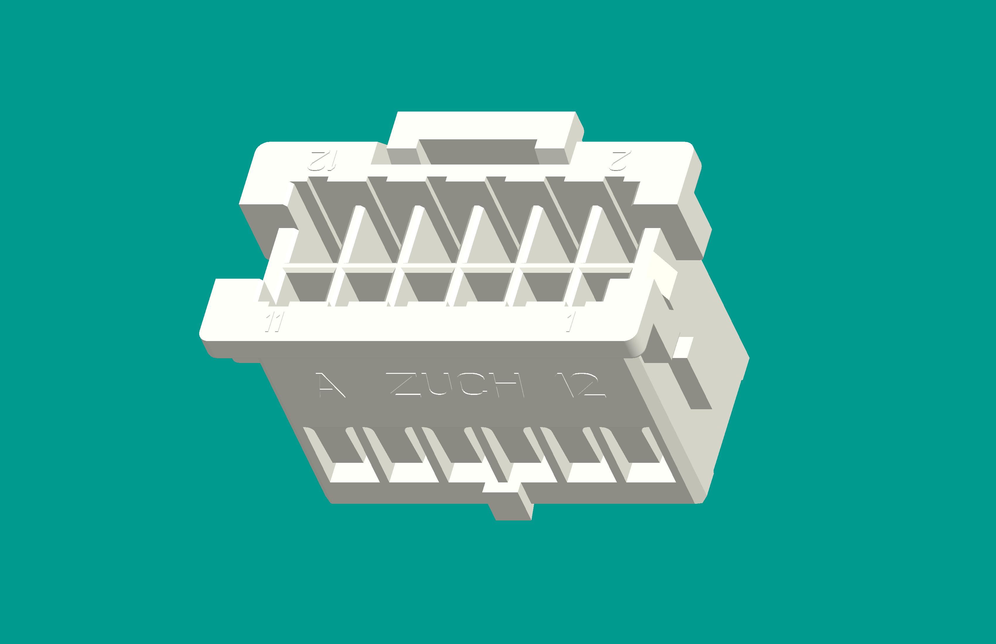 XAD-2×6PC白色 PA66普通